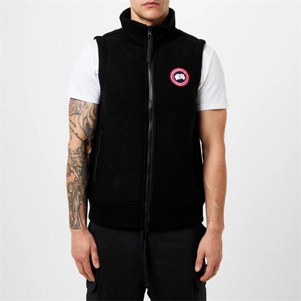 Canada Goose Mersey Fleece Gilet - Black